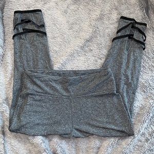 Gray leggings from Victoria Sport